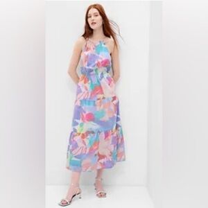 GAP Halter Maxi Dress sz Tall XL
